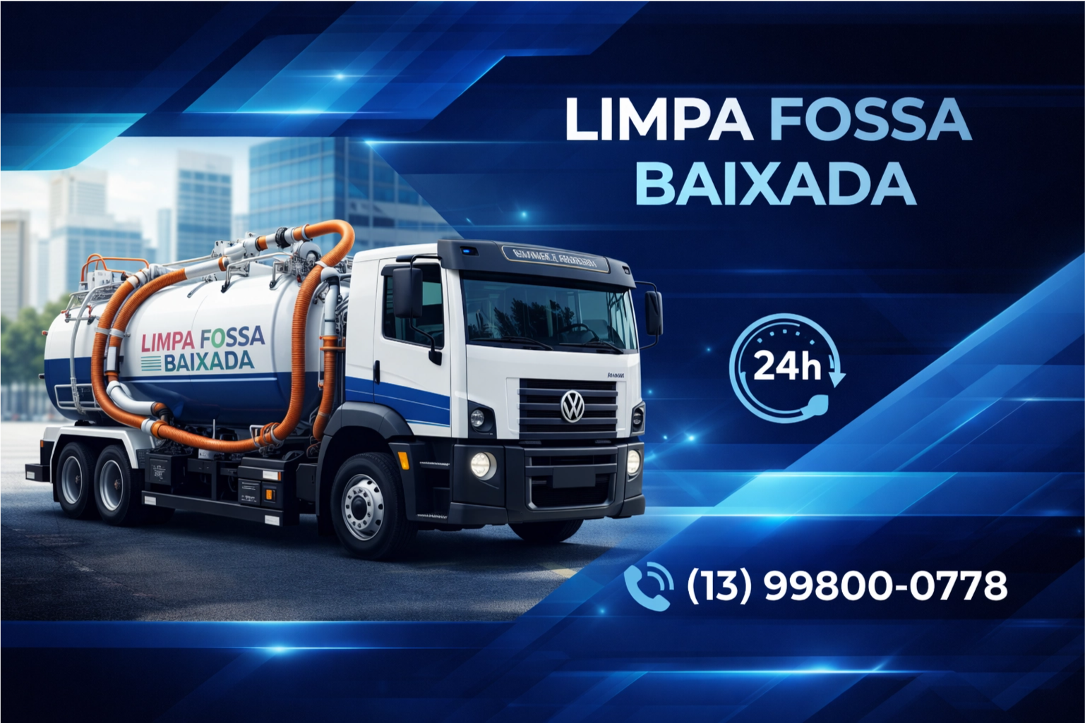 Serviço de limpa fossa em Santos SP