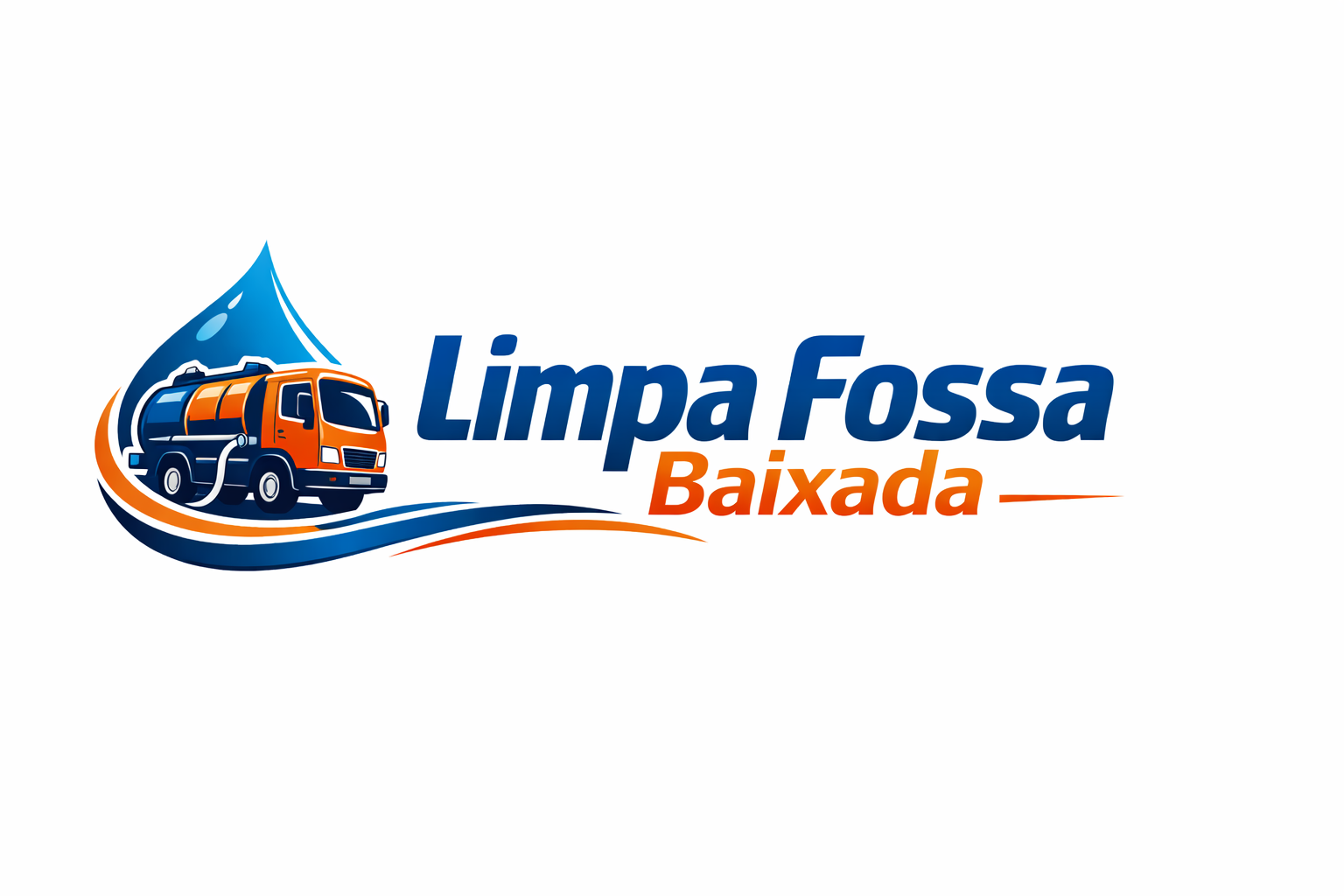 Limpa Fossa Baixada - Logo