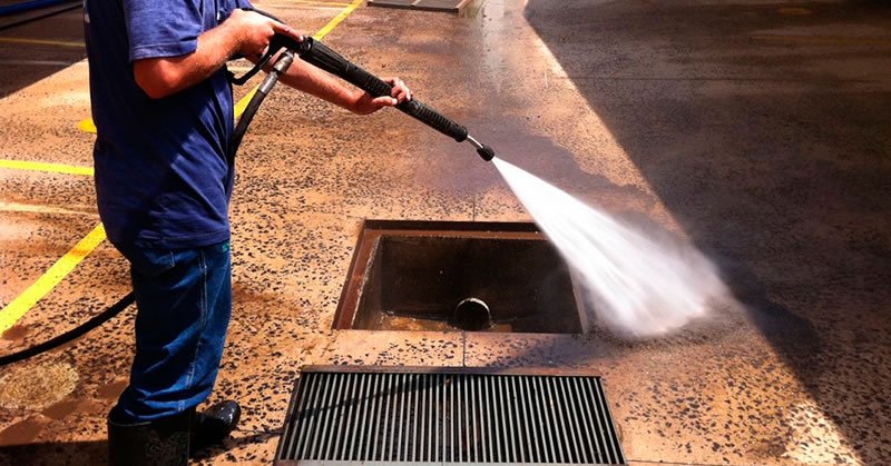 Hidrojateamento em Santos